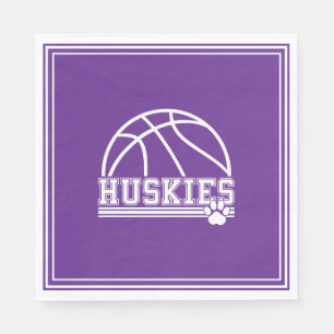 Huskies Paper Napkins