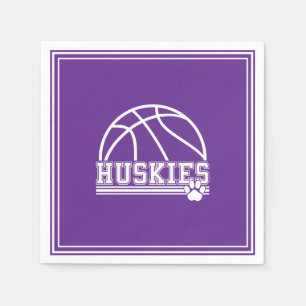 Huskies Paper  Napkins