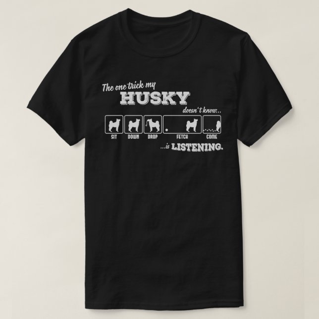 Husky 3 T-Shirt (Design Front)