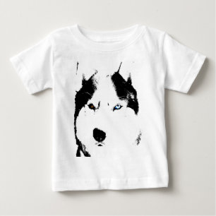 Husky Baby Tootoo One Piece Malamute Husky Dress T-Shirt