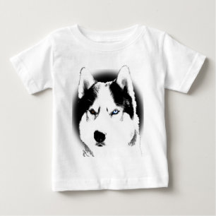 Husky Baby Tootoo One Piece Siberian Husky Dress T-Shirt
