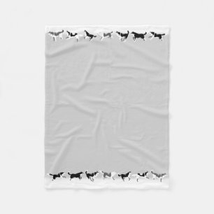 Husky Blanket Siberian Husky Dog Fleece Blankets