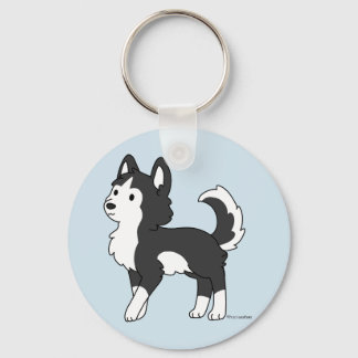 Husky Buddy Keychain