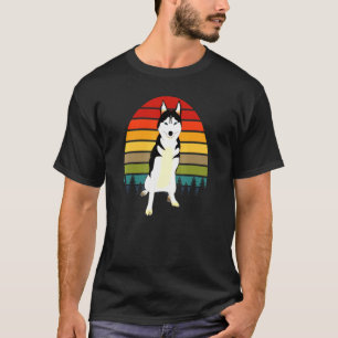 Husky Camping T-Shirt