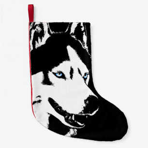 Husky Christmas Stocking Personalised Dog Stocking