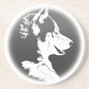 Husky Coaster Husky Puppy Dog Coaster