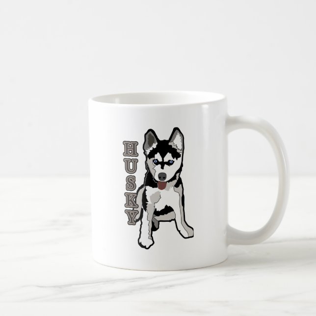 Husky Coffee Mug (Right)