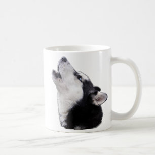 husky coffee mug