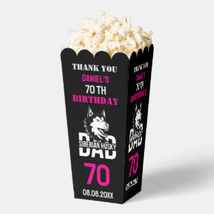 Husky Dad, Dog Dad Birthday Favour Box