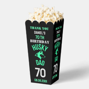 Husky Dad, Dog Dad Birthday Favour Box