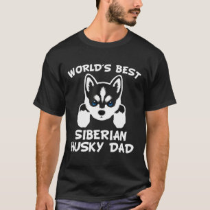 Husky Dad Dog Owner T-Shirt