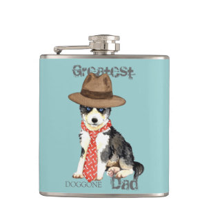 Husky Dad Hip Flask