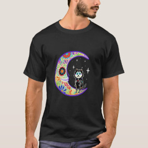Husky Dia De Los Muertos Skeleton Sugar Skull T-Shirt