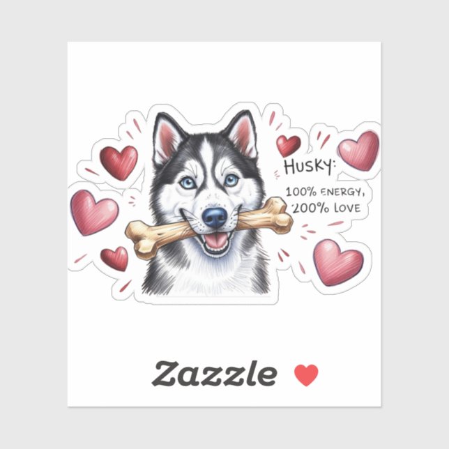 Husky dog  (Sheet)