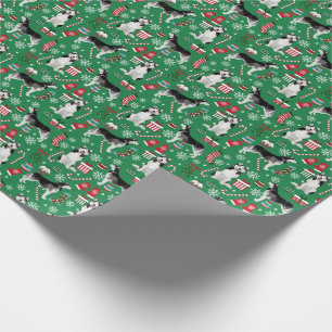 Husky Dog Christmas holiday Wrapping Paper