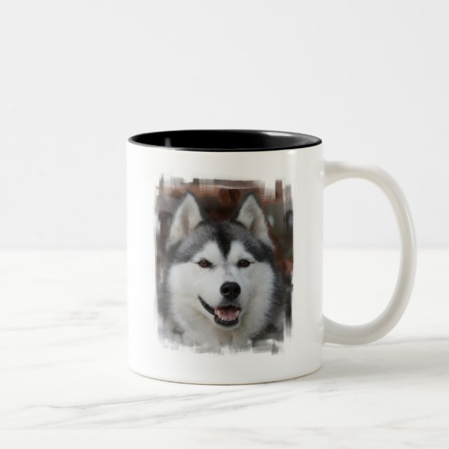 Husky Dog Coffee Mug (Right)