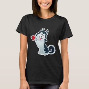 Husky Dog dogs Love T-Shirt