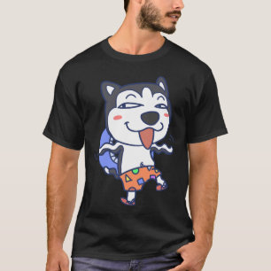 Husky Dog Expression T-Shirt