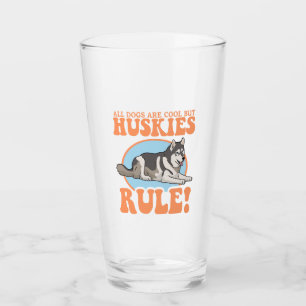 Husky Dog Owner Huskies Glass