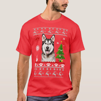 Husky Dog Ugly Christmas Sweater