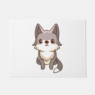 Husky Dog Wolfhound Doormat