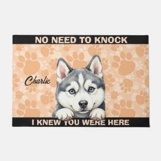 HUSKY DOORMAT