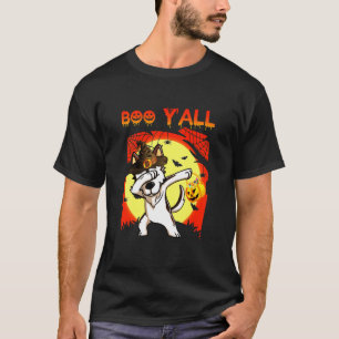 Husky Ghost Halloween Dog T-Shirt