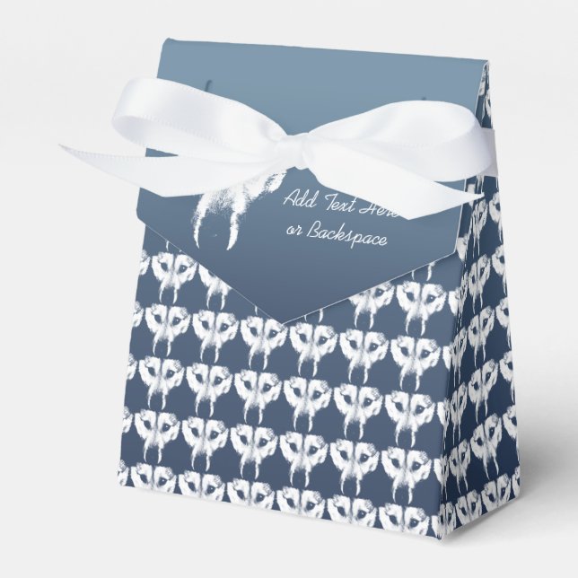 Husky Gift Box Personalise Wolf Dog Gift Boxes (Front Side)