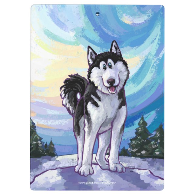 Husky Gifts & Accessories Clipboard (Back)