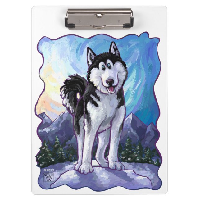 Husky Gifts & Accessories Clipboard (Front)
