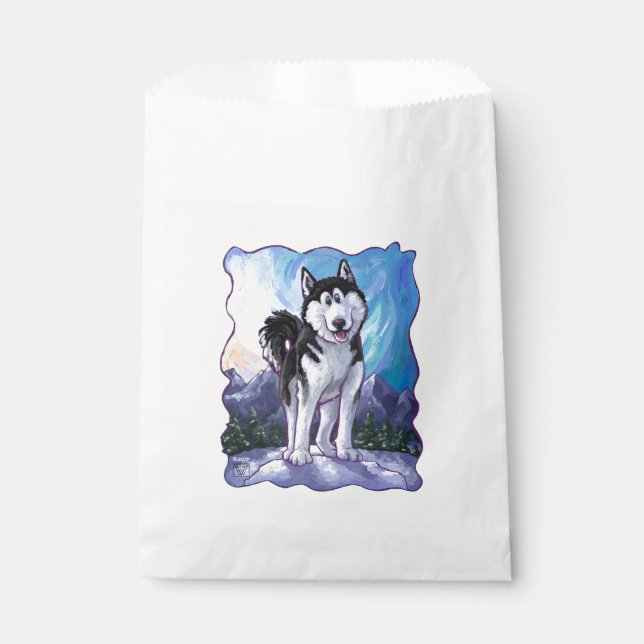Husky Gifts & Accessories Favour Bag (Front)