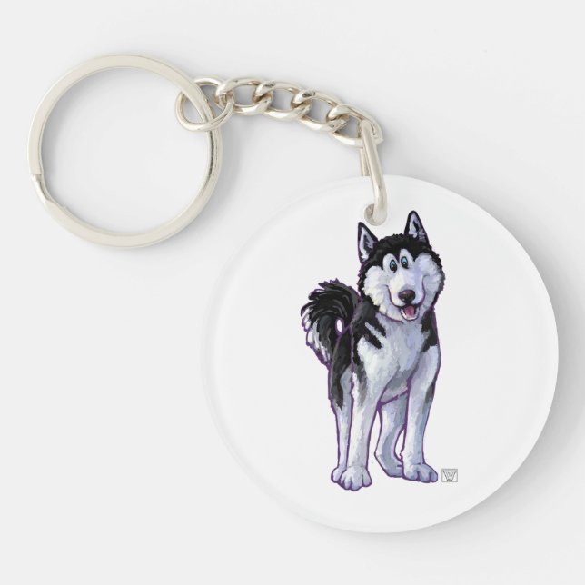Husky Gifts & Accessories Key Ring (Front)