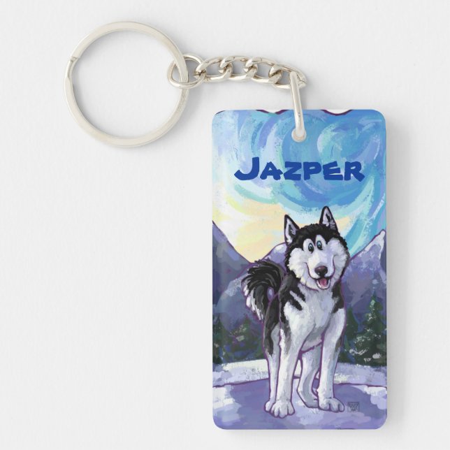 Husky Gifts & Accessories Key Ring (Front)