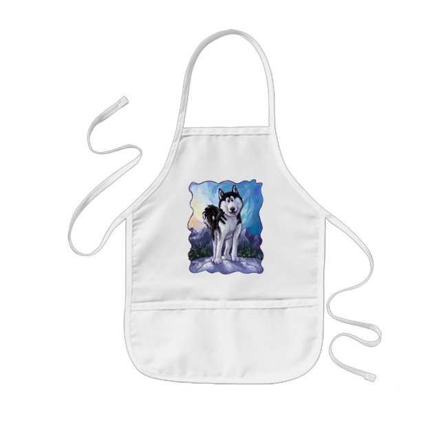 Husky Gifts & Accessories Kids Apron (Front)