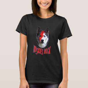 Husky Glam Men Women Boys Girls T-Shirt