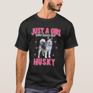 Husky Graphic For Women Girls Kids Husky 2 T-Shirt