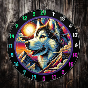 Husky Horizon Game Room Essential Dartboard