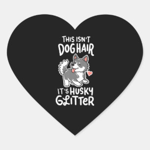 Husky Husky Siberian Dog Owner Puppy Heart Sticker