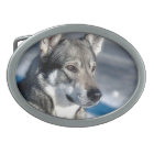 Husky in Snow Buckle