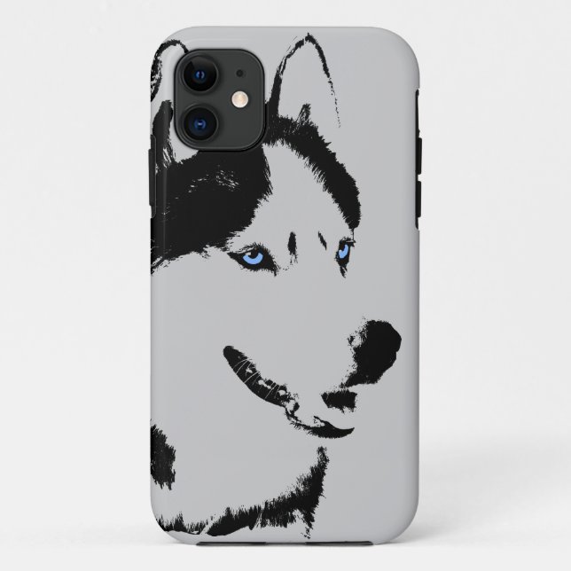 Husky iPhone 5 Case Siberian Husky Malamute Cases (Back)