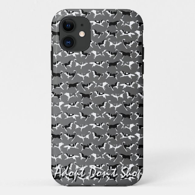 Husky iPhone Wallet Husky Mobile Case Custom (Back)