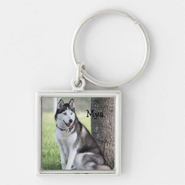 Husky Key Chain (Front)