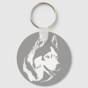 Husky Keychain Siberian Husky Malamute Dog Gifts