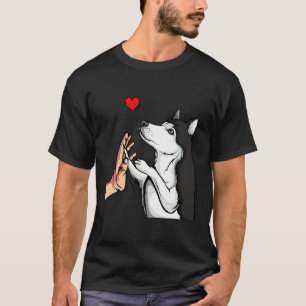 Husky Love Cute Dog Mum Girls Women T-Shirt