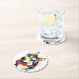 HUsky Lovers Stone Coaster| Lover Stone Coaster