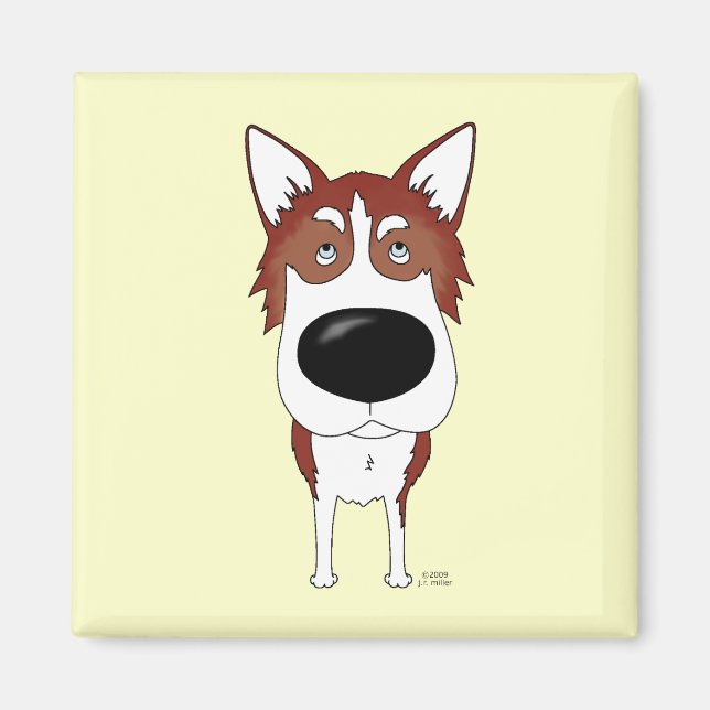 Husky Magnet (Front)