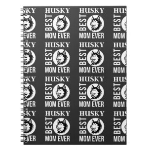 Husky Mom, Dog Mom, Husky Gift        Notebook