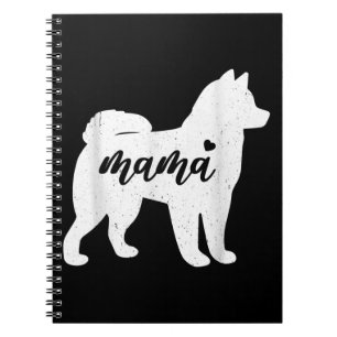 Husky Mothers Day   Dog Paw Lover Gift Notebook