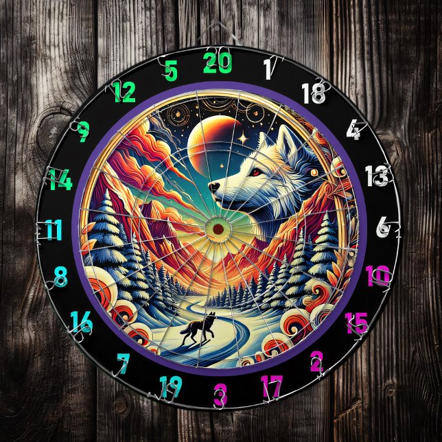 Husky Mountain Aura Wall Decor Dartboard (Creator Uploaded)