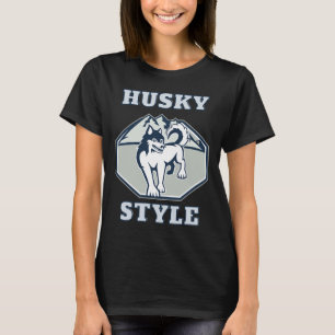 Husky Mountain Style T-Shirt
